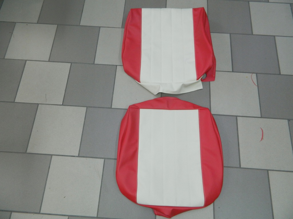 фото №7, Обивка mercedes w123 сиденья, подголовники, заднее сиденье