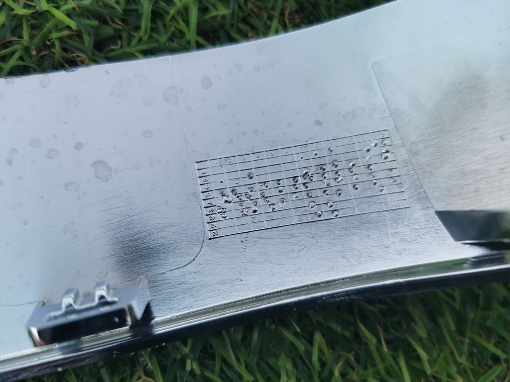 фото №7, Tesla model x хром решітка перед