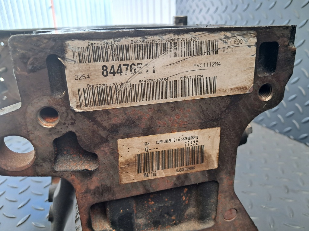 фото №8, Двигун 20 4d 4 блок 7 786 664 m47t2 129-163 km bmw e87 x3 e60 e90 320d 318d