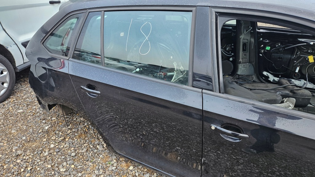 фото №3, Двері правий задня skoda rapid spaceback kombi 12- lf9r