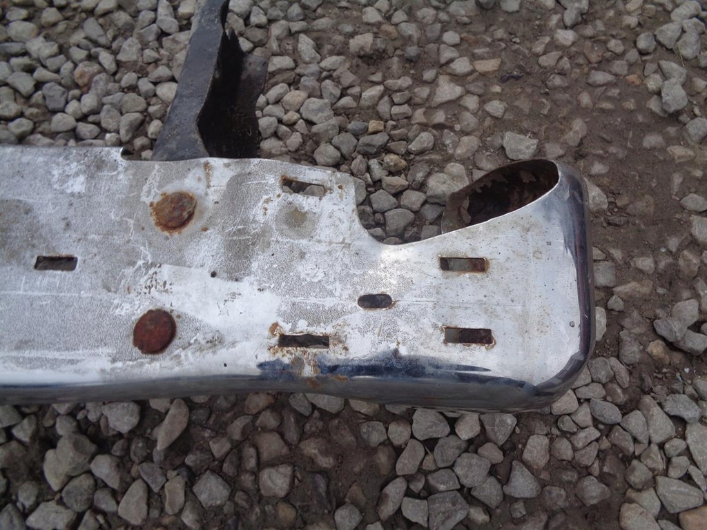 фото №6, Бампер задняя задний хром nissan navara d40 2005-