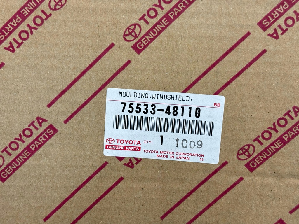 фото №3, Прокладка скло перед lexus rx 75533-48110