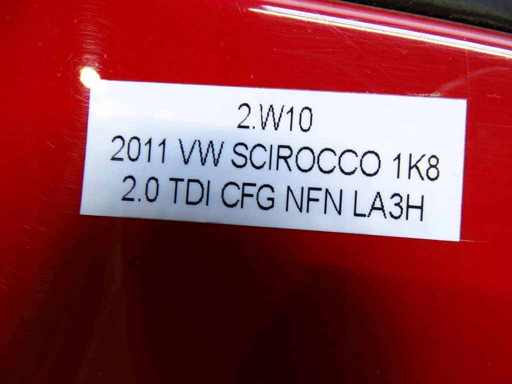 фото №12, Дверь правый перед правое передние la3h vw scirocco iii 1k8