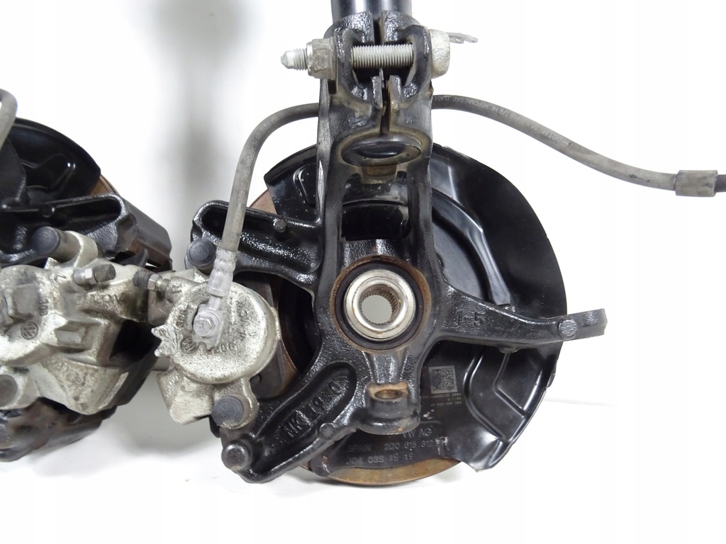 фото №14, Seat arona 1.0 tsi амортизатор поворотный кулак правая 2q0256k 2q0413031dr