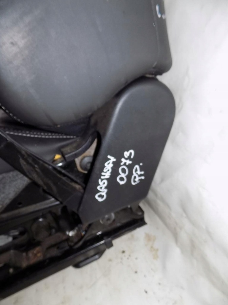 фото №8, Nissan qashqai j10 сидіння правий перед шкіра