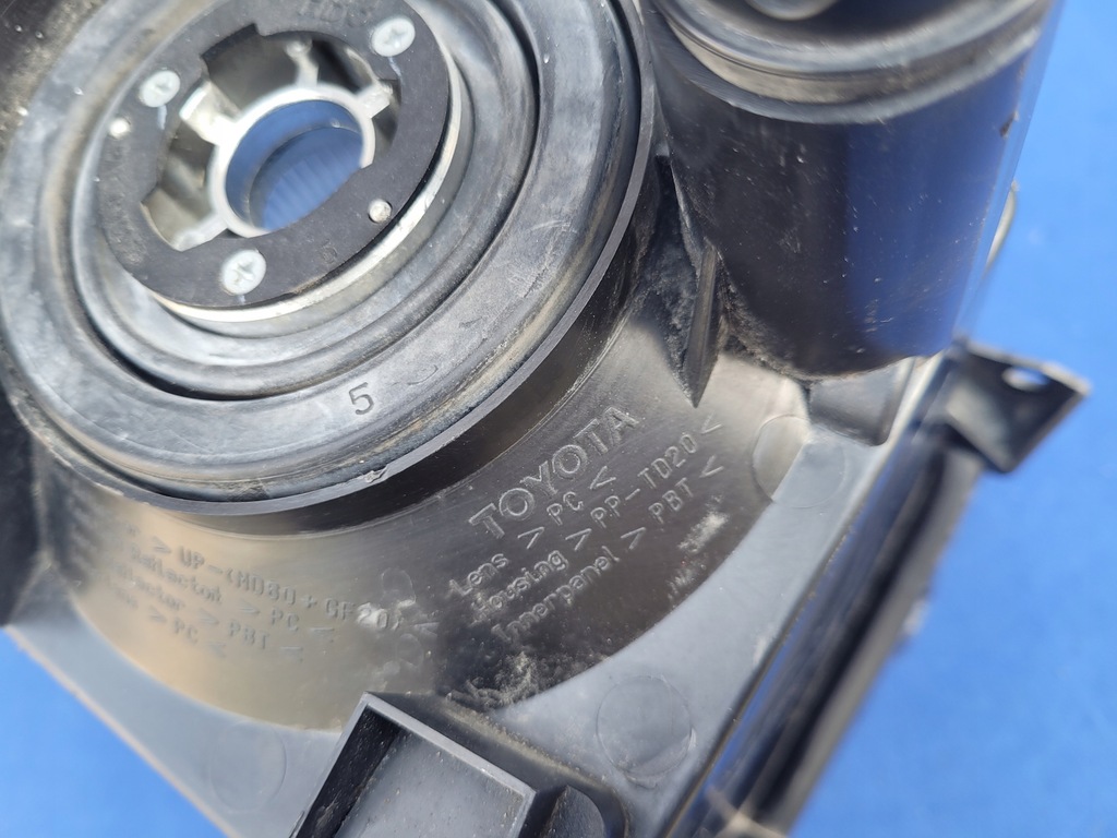 фото №14, Toyota rav4 rav-4 2006-2008 06-08 фара лампа левая серебристая