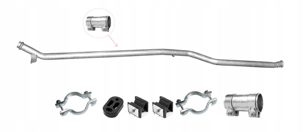 фото №3, Peugeot partner 1.6 hdi od 2005r. труба средняя