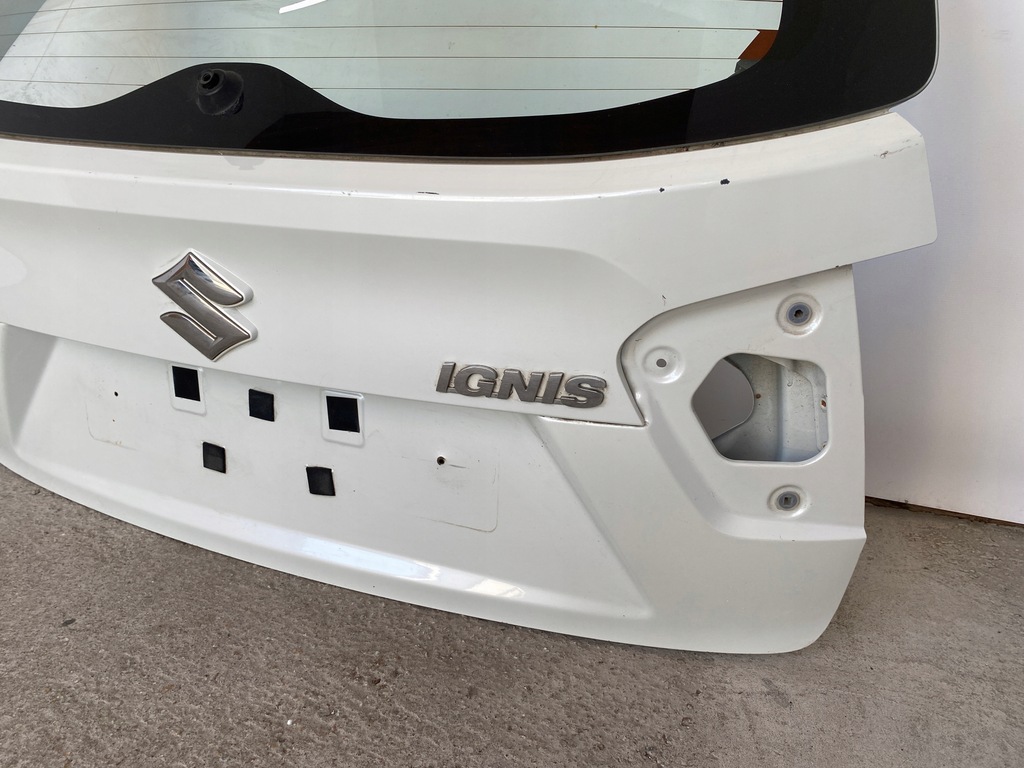фото №12, Suzuki ignis iii 2016r- кришка багажника багажника задня