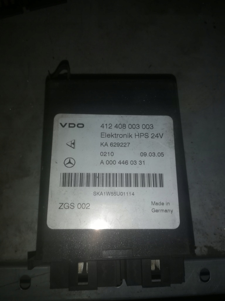 фото №1, Mercedes actros блок управления модуль выборщик hps