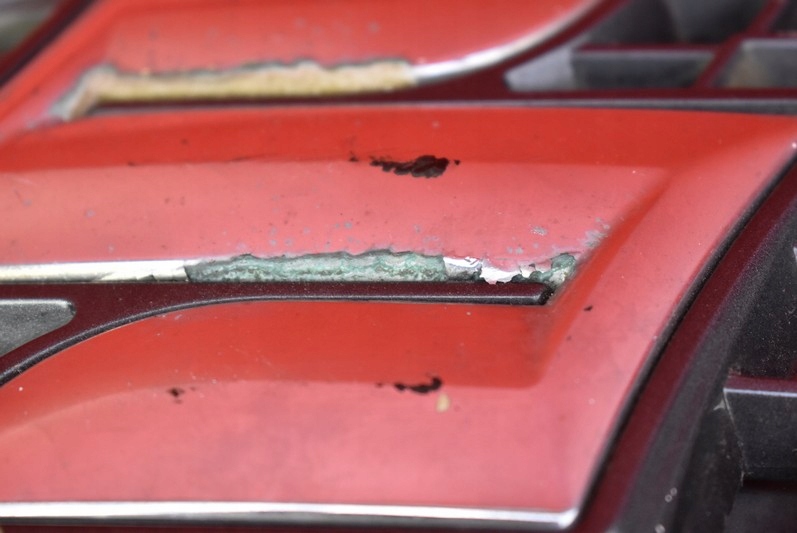 фото №15, Решётка радиатора решётка радиатора хром 71743-65j0 suzuki grand vitara 2 ii 05-14