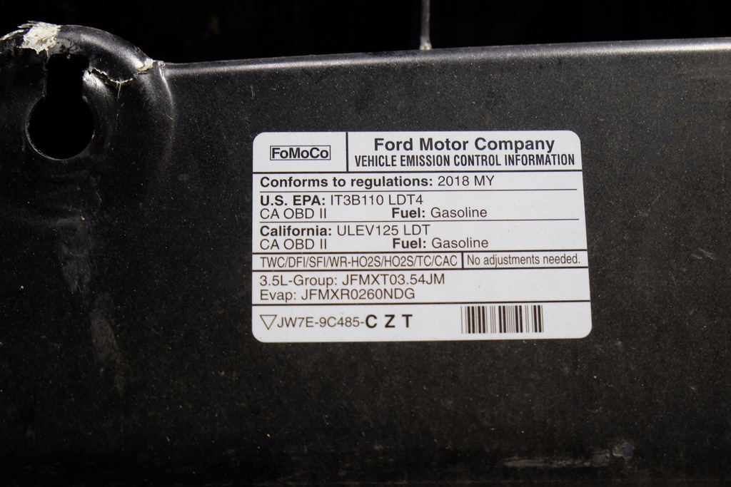 фото №16, Ford f150 raptor 2017-2020 капот перед впуск usa