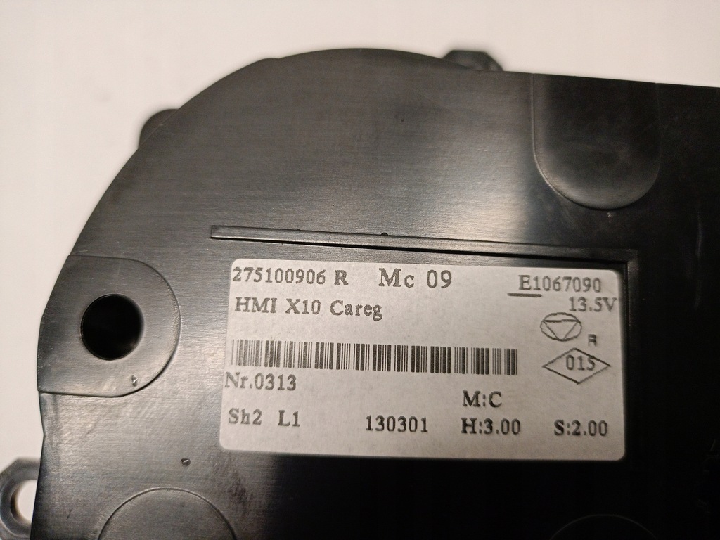 фото №6, Панель кондиционера 275100906r renault zoe