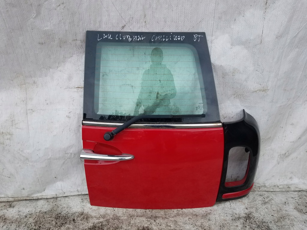 фото №1, Дверь задняя правое mini cooper r55 clubman kod chili red