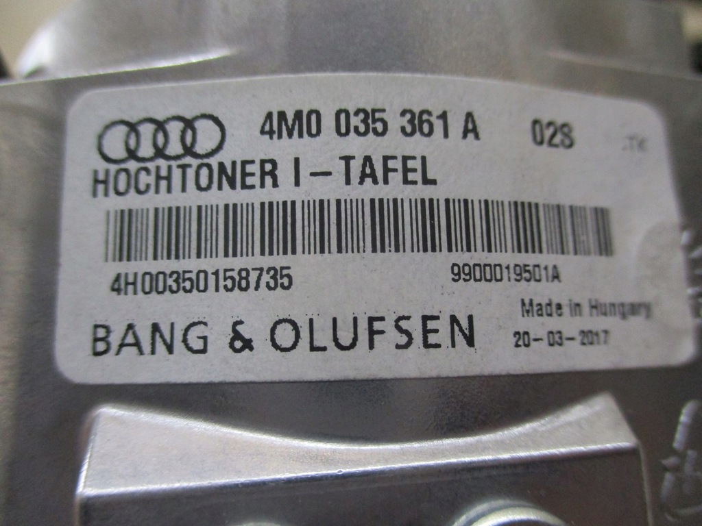 фото №10, Динамики 4n1035466 bang olufsen audi a8 4n0
