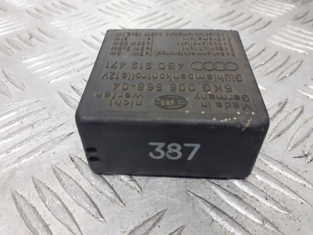 фото №1, Реле audi a3 8l 5kg006568