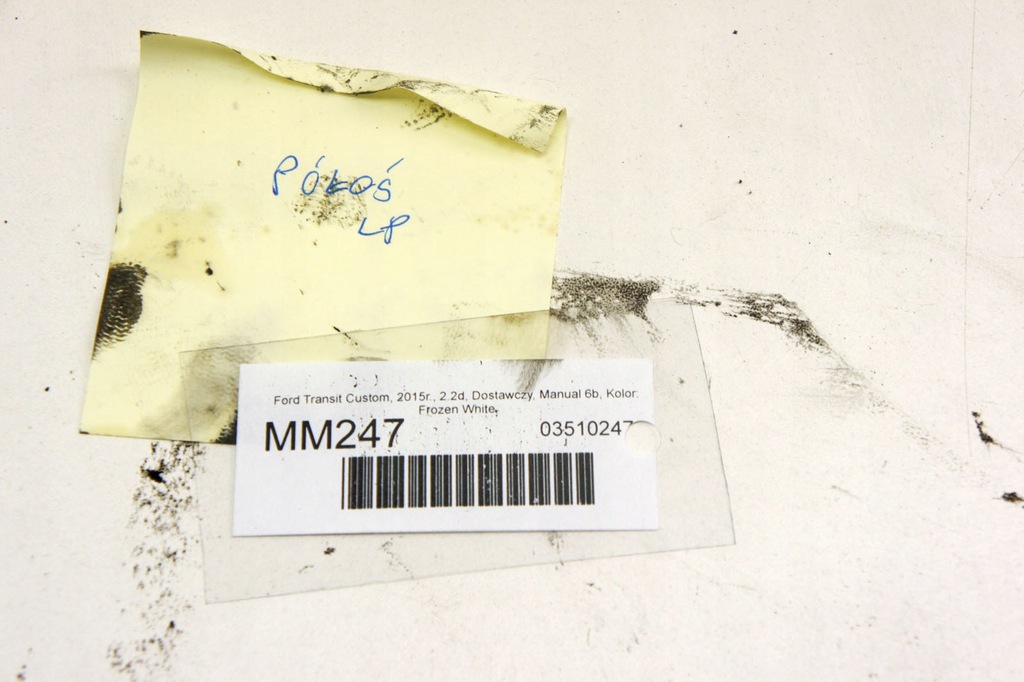 фото №5, Mm247 ford transit custom 2.2d приводной вал левый перед