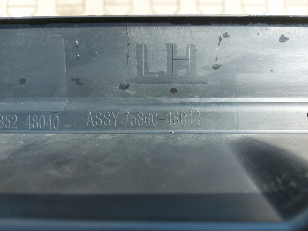 фото №6, Lexus rx450h iv молдинг порог левая