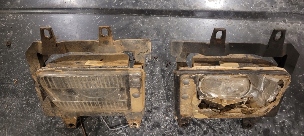 фото №4, Протитуманні фари з кронштейн bmw e30 широка лампа