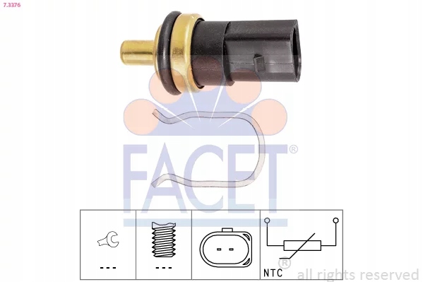 фото №1, Датчик температури пального - facet 7.3376