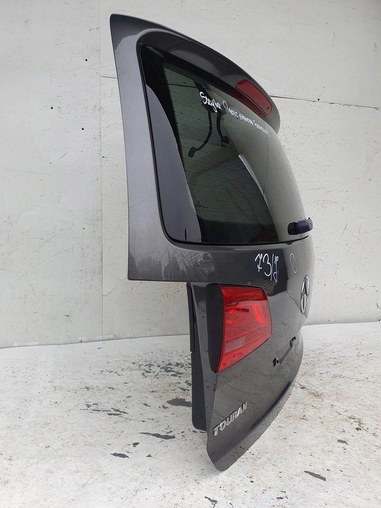 фото №10, Vw touran 1 i lift 010-015 кришка багажника задня задня