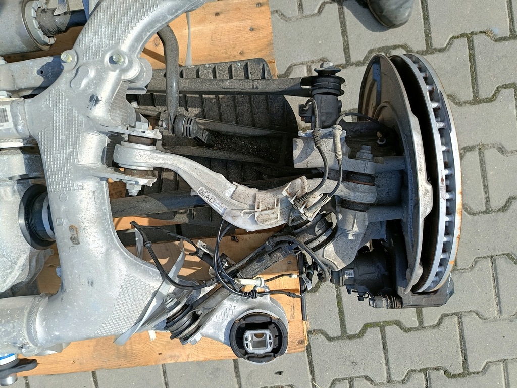 фото №9, Поворотный кулак с рычагами левая правая задняя bmw 6854117 6854118 g16 idealna 648km