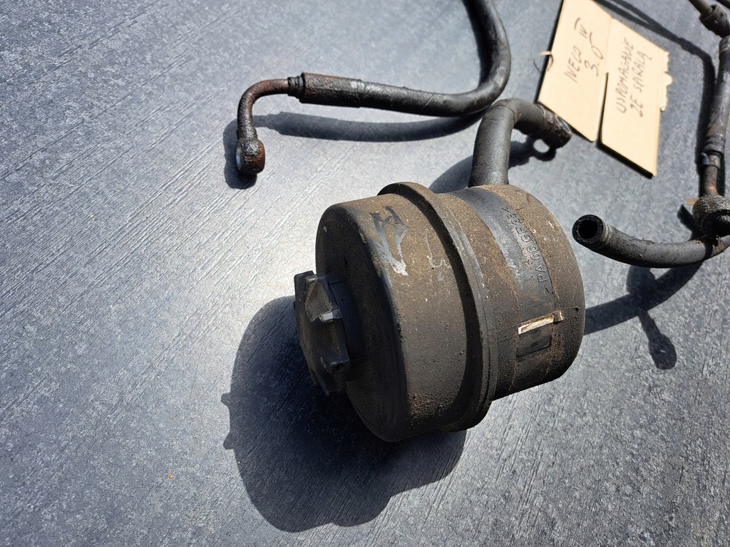 фото №5, Iveco daily iv 06-12 3.0 шланг wąż трубка бак спираль усилителя