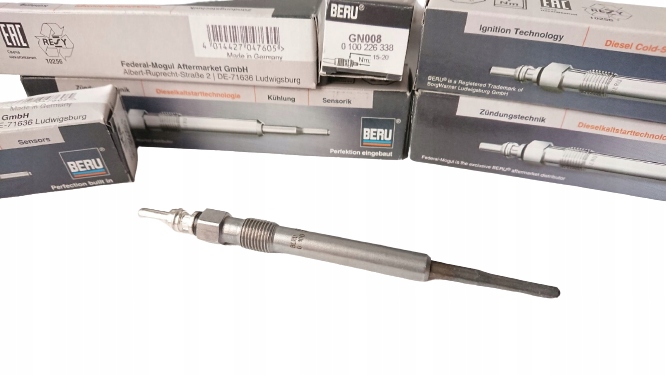 фото №1, Свеча накаливания beru gn008 skoda superb i 2.5 tdi