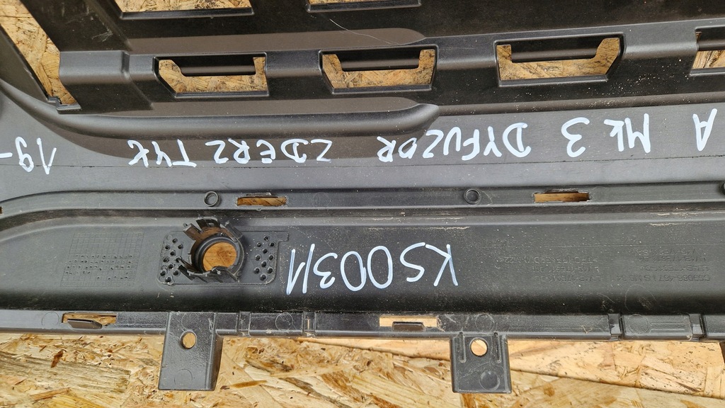 фото №10, Ford kuga mk3 диффузор бампера задняя 19- lv4b-17e911-dj