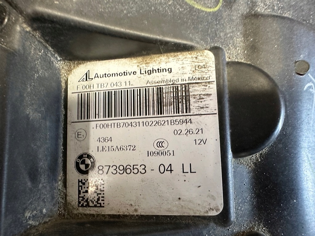 фото №13, Bmw x3 g01 x4 g02 лампа перед левая bmw адаптивный led комплектная с модулями