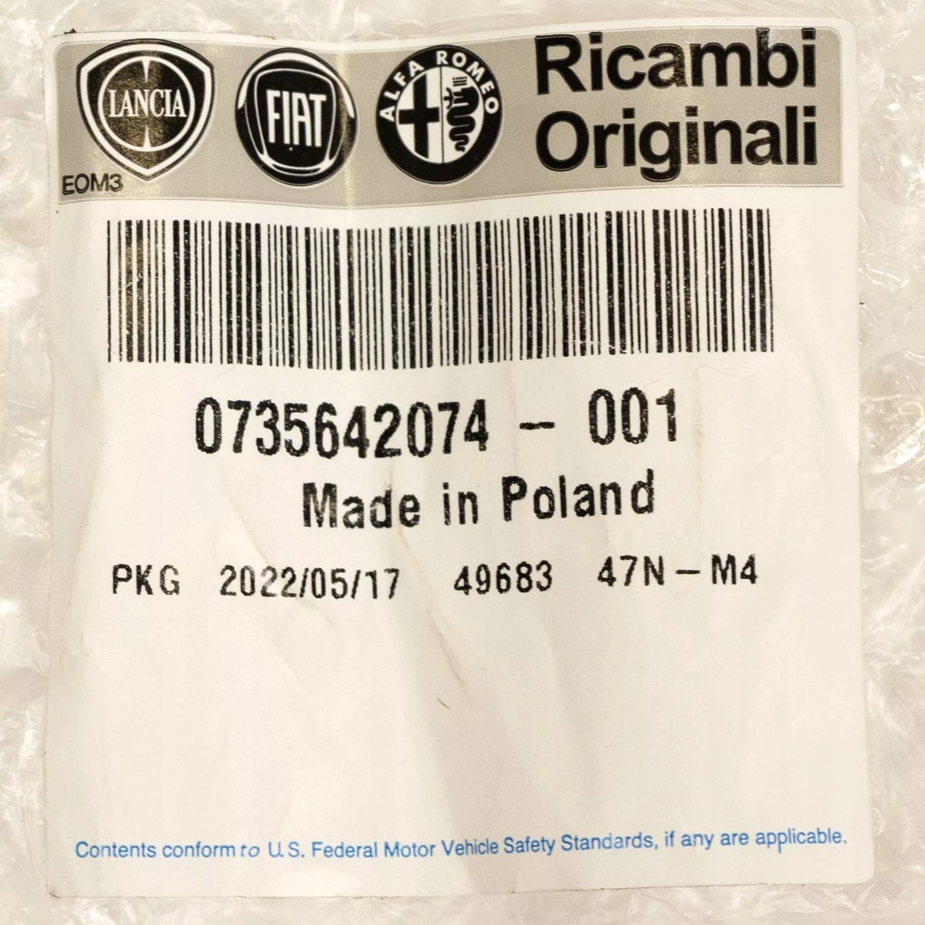 фото №7, Решётка молдинг бампера хром fiat 500 lift 2016 lounge 735642074 735642297