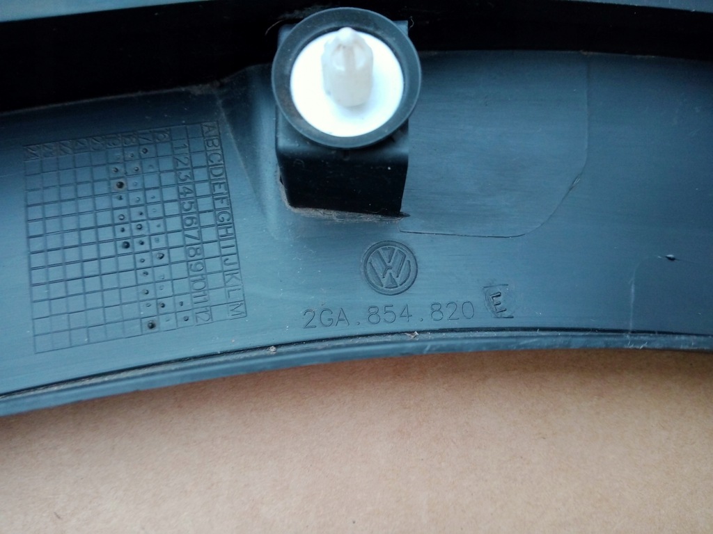 фото №11, Vw t-roc права молдинг крила задня 2017r-