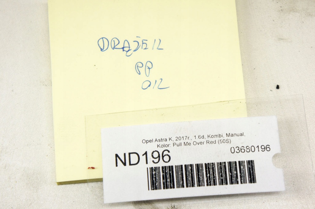 фото №5, Nd196 opel astra k 1.6d тяга кермовий правий