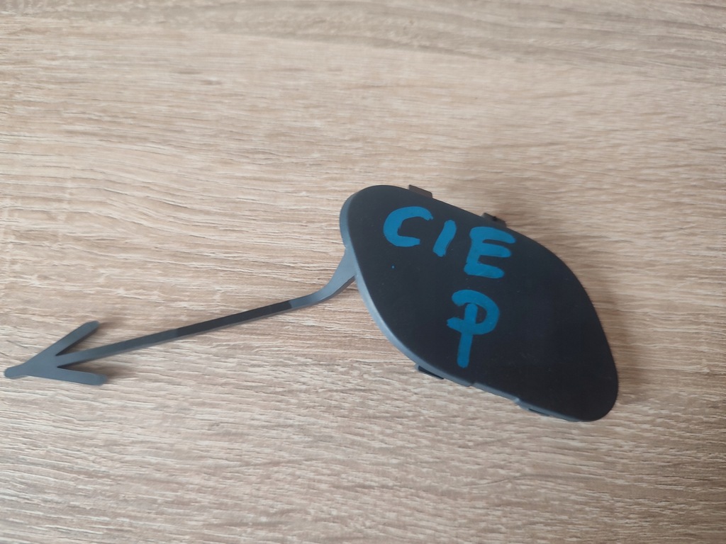 фото №1, Заглушка бампера фаркоп перед corsa e 13399230