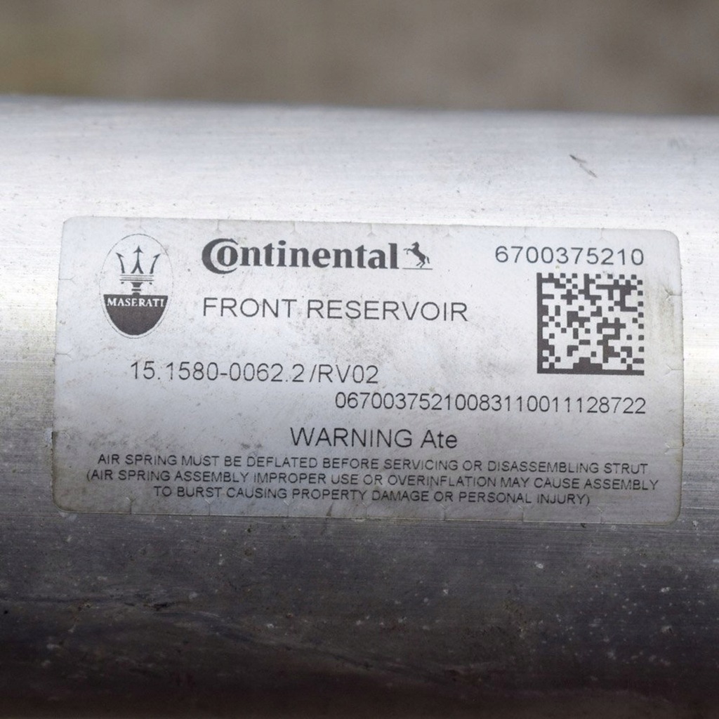 фото №8, Maserati levante 2023 бак повітря заднього підвіска пневматичний