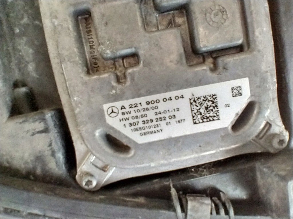 фото №13, Mercedes s-klasa w221 lift лампа bi ксенон левая перед a2218202739 sprysk eu