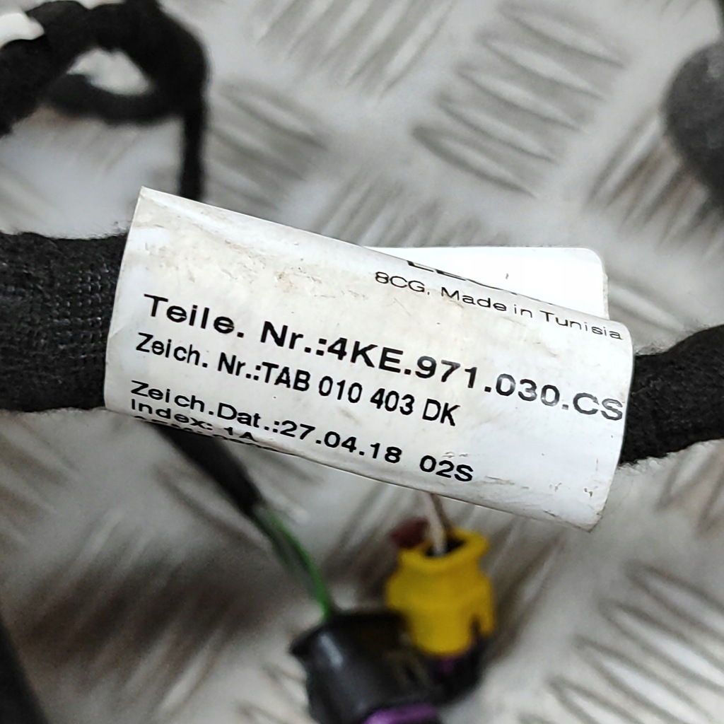 фото №5, Audi e-tron 2019 перед сторона правая жгут трубопровод дверь передних