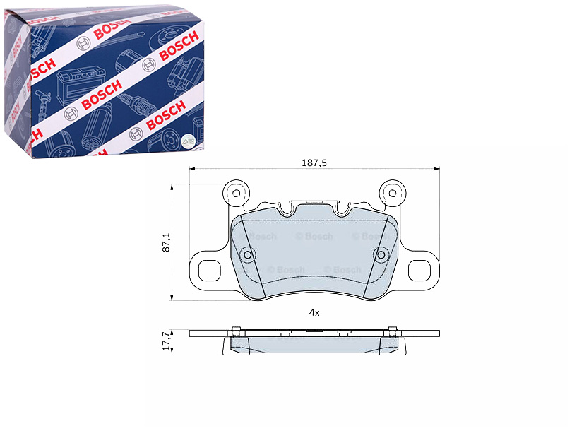 фото №1, Гальмівні колодки гальмівні задня bentley continental flying spur porsche 911