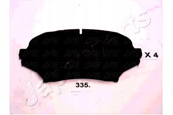 фото №1, Japanparts тормозные колодки тормозные mazda mx-5 iii 2.0 nc