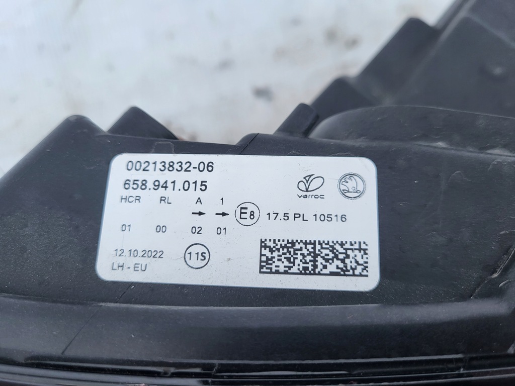 фото №9, Лампа левый перед skoda kamiq 658941015