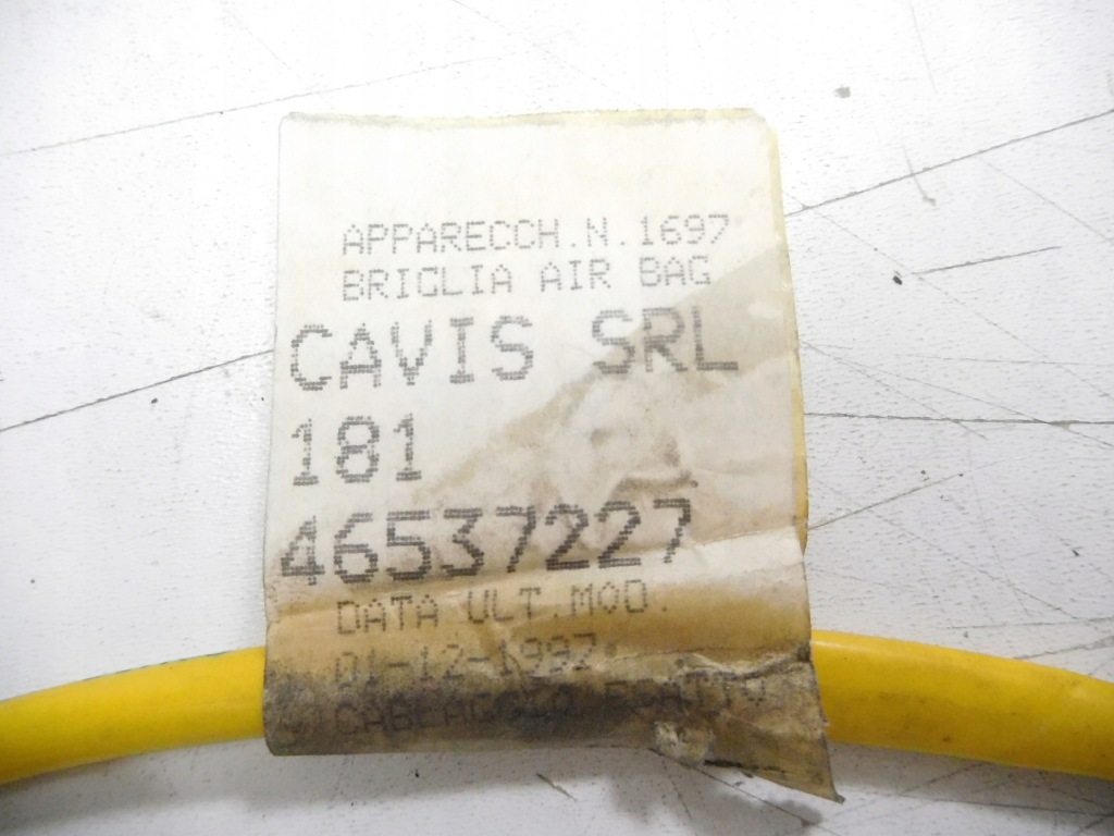 Джгут подушки безпеки повітряної alfa romeo 145 оригінальний номер 46537227 Київ