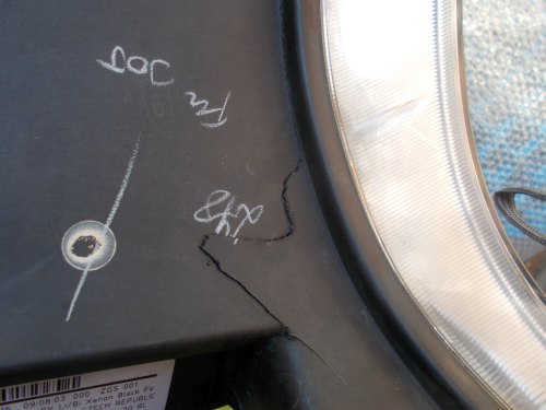 фото №14, Mercedes actros bi ксенон ліва передня лампа 9618202639 оригінал