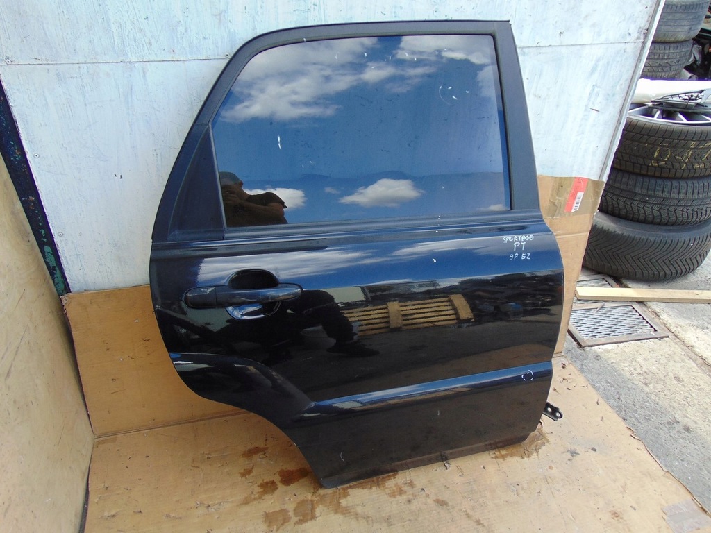 фото №4, Дверь правый задняя kia sportage 2 ii цвет 9p