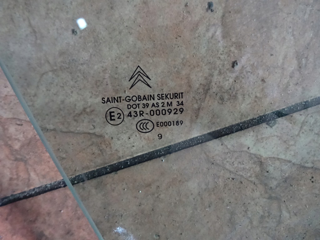 фото №3, Citroen c8 09' скло двері правий перед