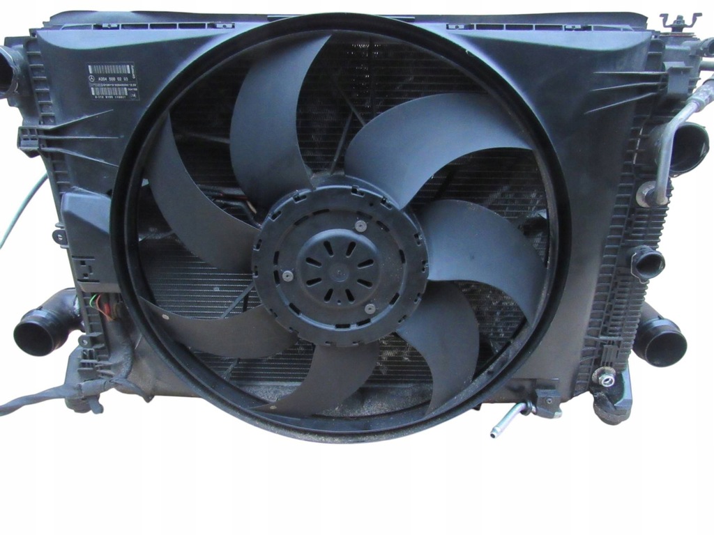 фото №9, Mercedes cls w218 218 3.5 cdi радиатор радиатор вентилятор комплект