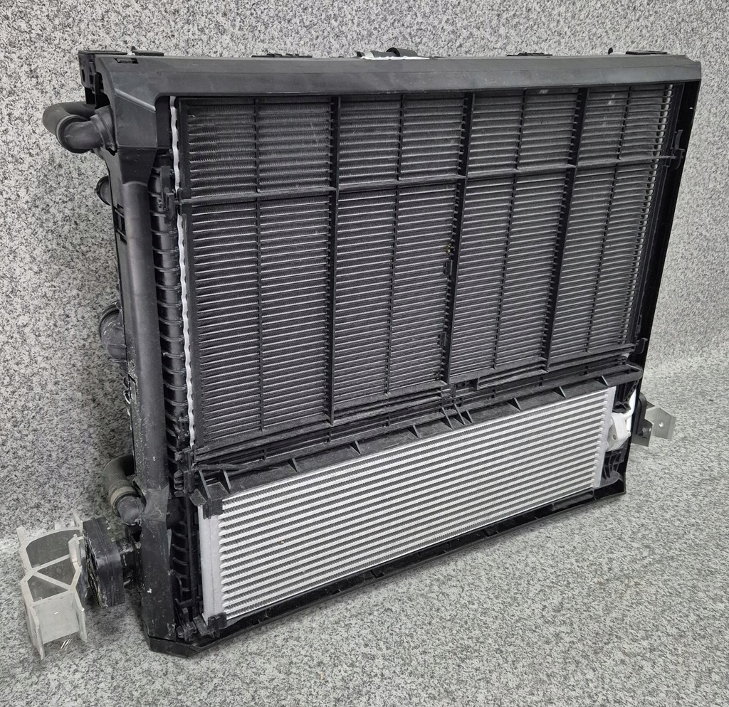 фото №9, Радиатор радиатор wody вентилятор комплект bmw x3 g01 x4 g02 бензин oryg.