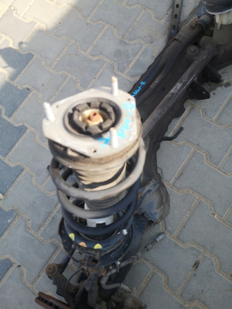 фото №8, Ford b-max поворотный кулак правый перед амортизационная стойка рычаг 1.0ecb