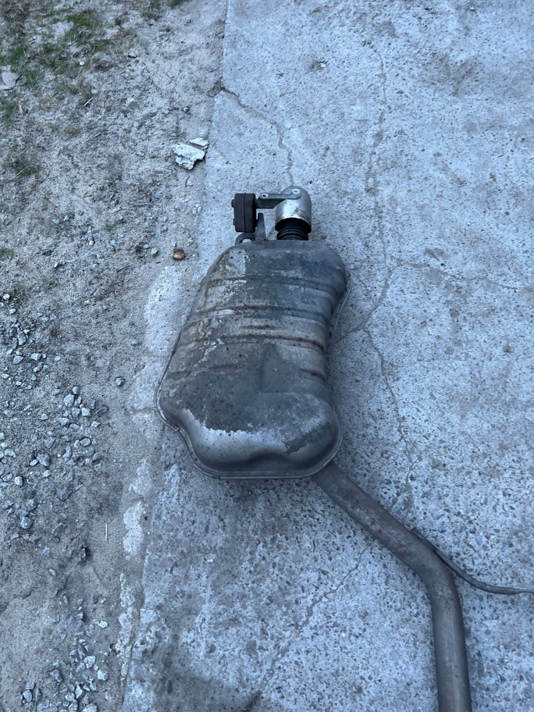 Выхлоп гаситель конечный audi a8 d3 4e 3.0 v6 tdi с Разборки