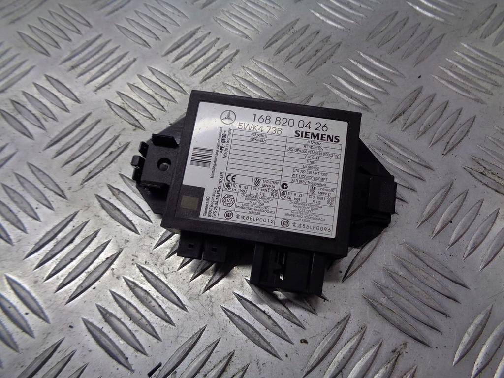 фото №1, Модуль імобілайзер mercedes w168 1688200426