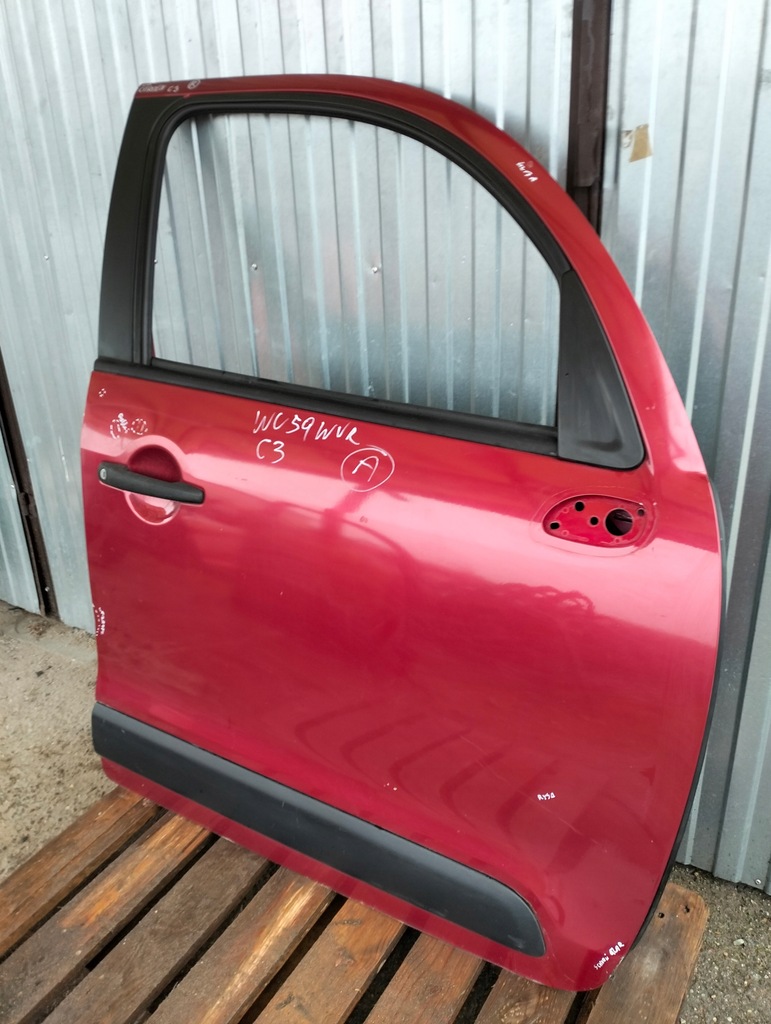 фото №10, Двері праве правий перед citroen c3 picasso колір kjcc 2008-2012