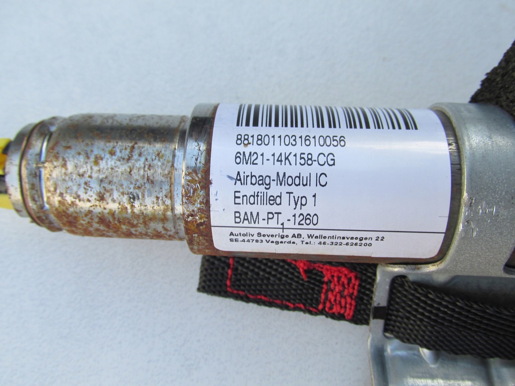 фото №5, Подушка безпеки шторка безпеки права ліва s-max mk1 2006 - 2015